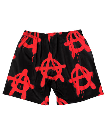 Anarchy Shorts in Black