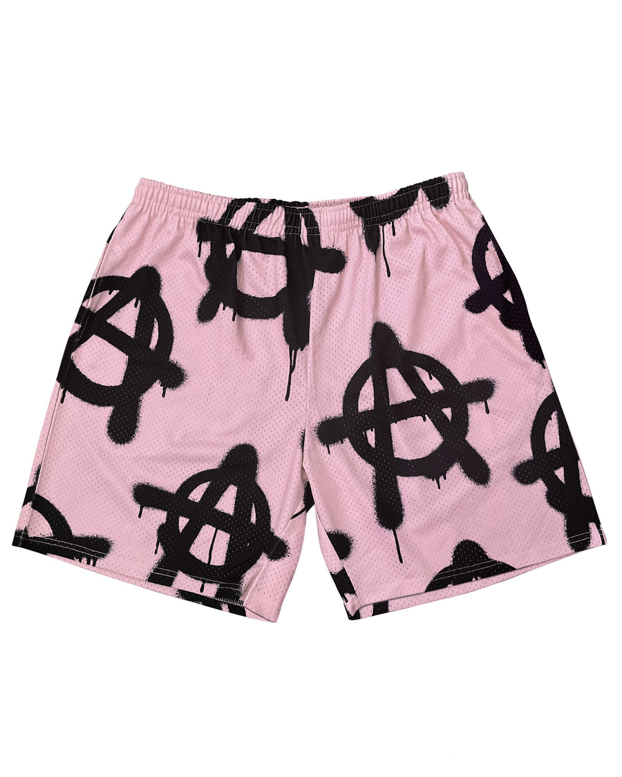 Anarchy Shorts in Pink